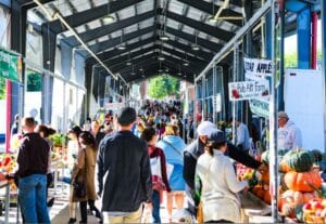 Fulton Street farmers market